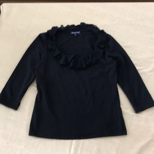 Ruffle Shirt Jones NY Signature